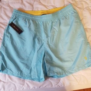 Polo Ralph Lauren Aqua Blue swim trunks XXL 2XL